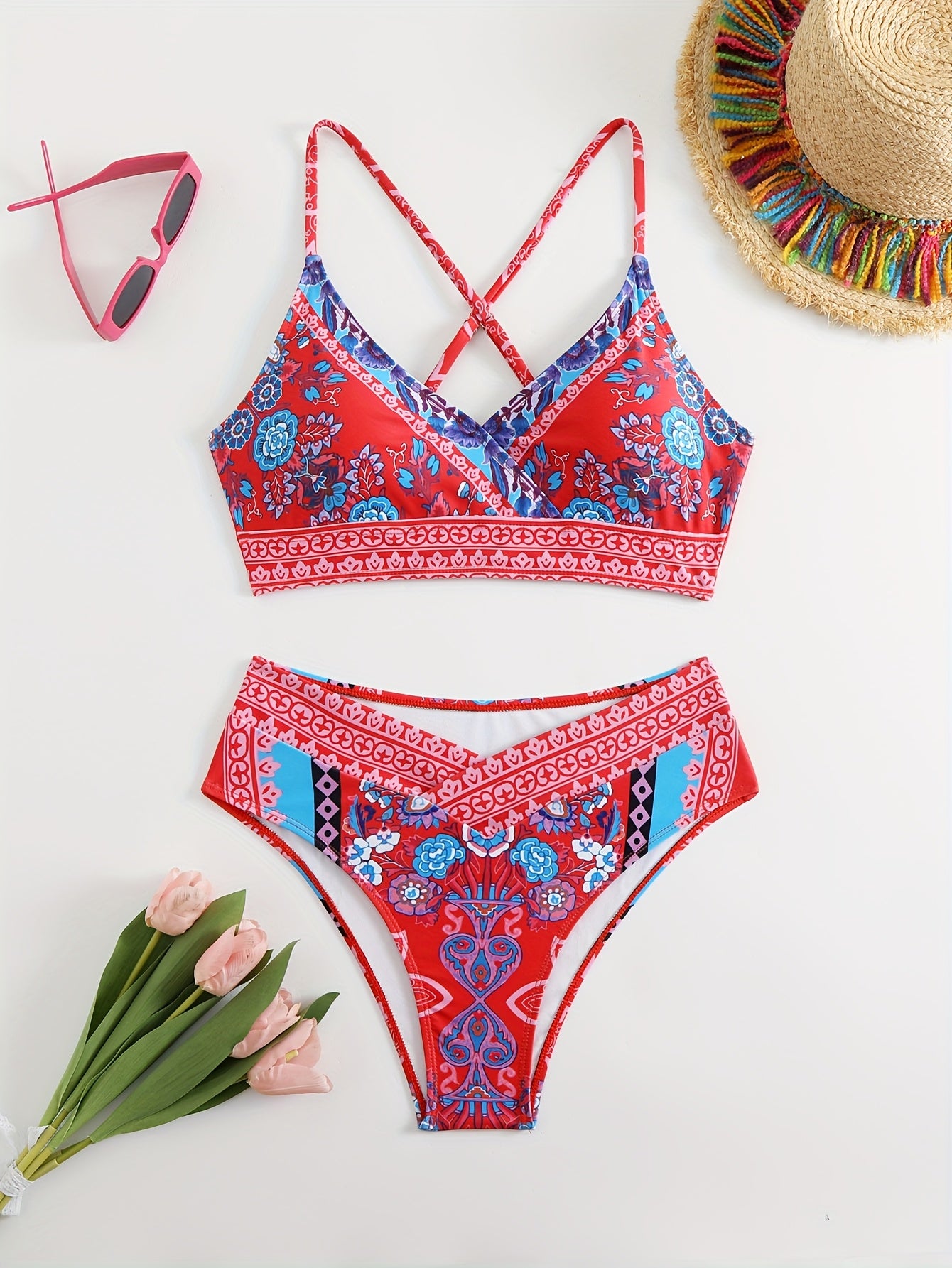 Crossbody Bikini 2pcs