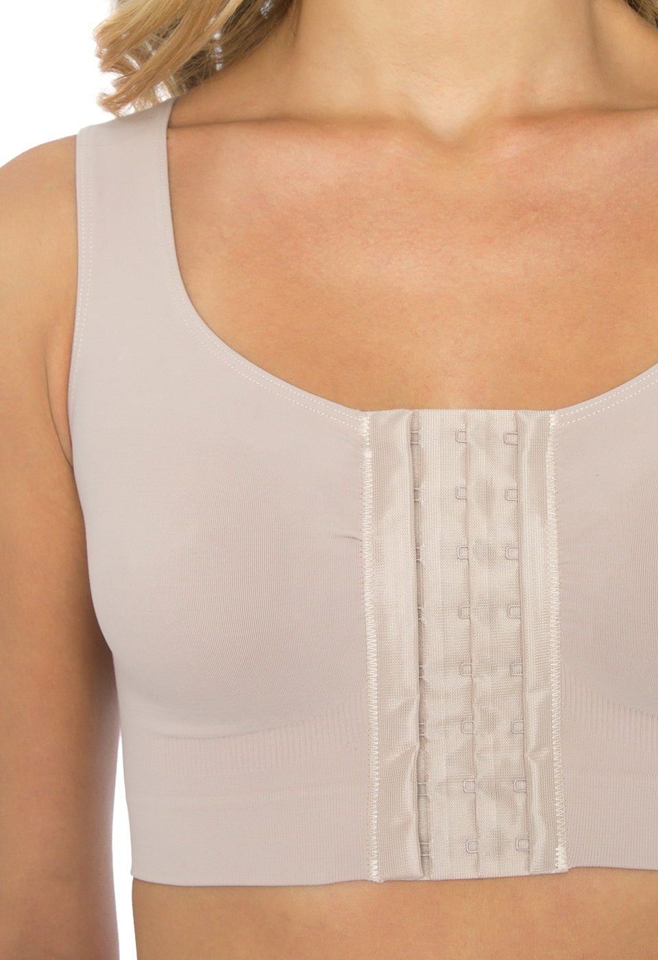 Soutien-Gorge de Maintien Type Débardeur Sans Coques à Ouverture Frontale