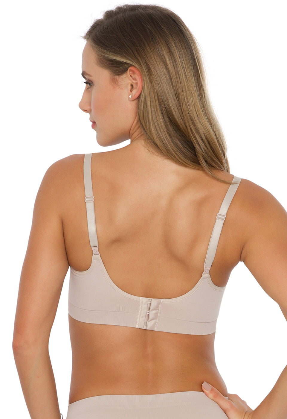 Soutien-Gorge de Maintien Sans Coques à Tissu Double et Bretelles Amovibles