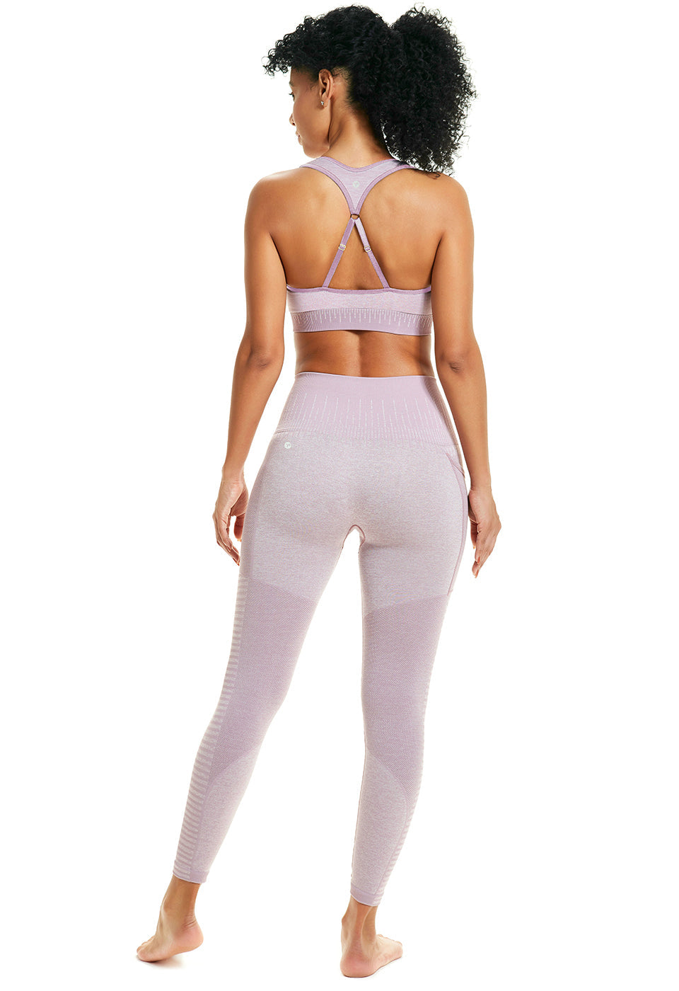 Legging Fitness avec Poche Rose