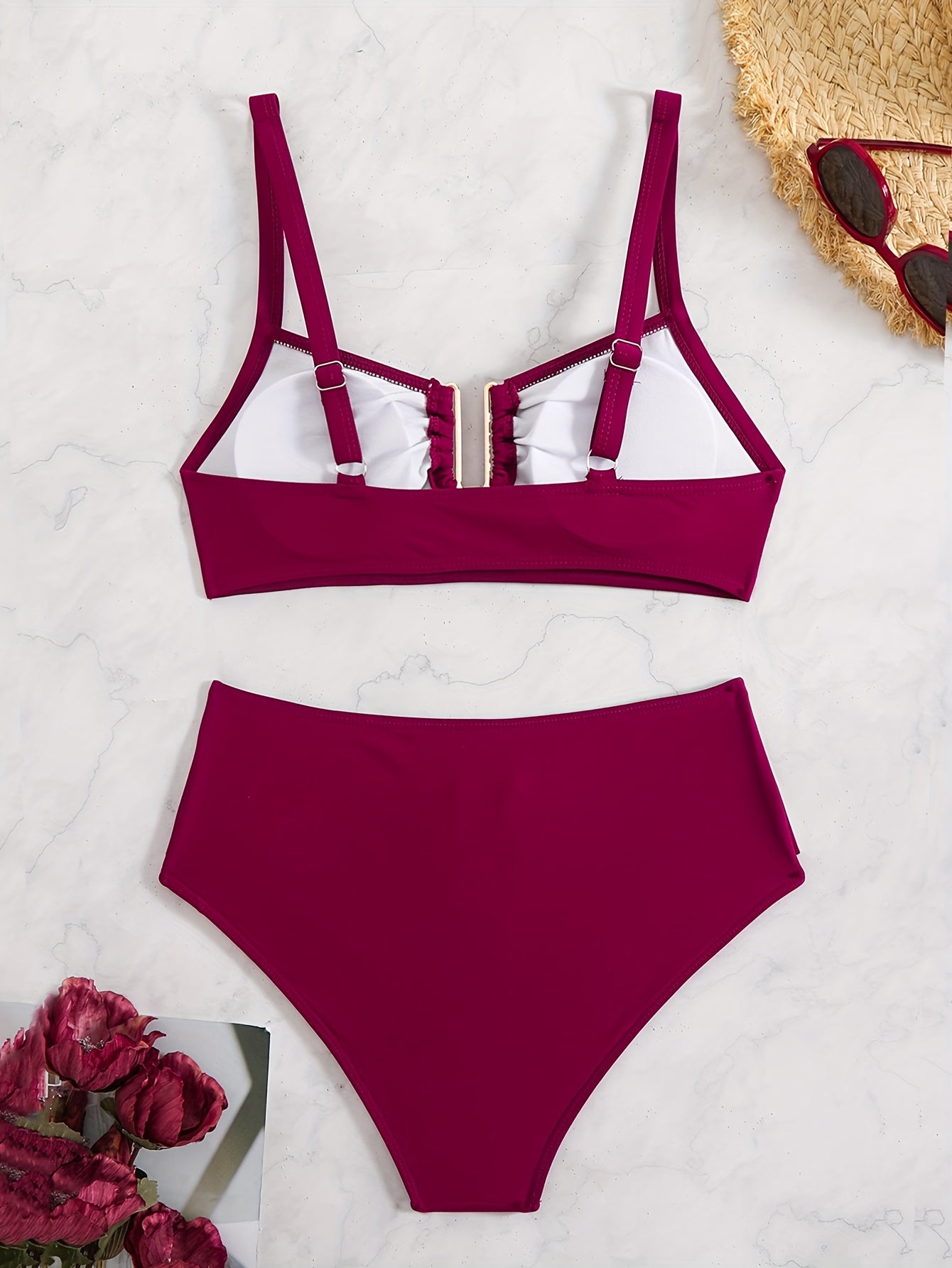 Bikini Top Monochrome élégant