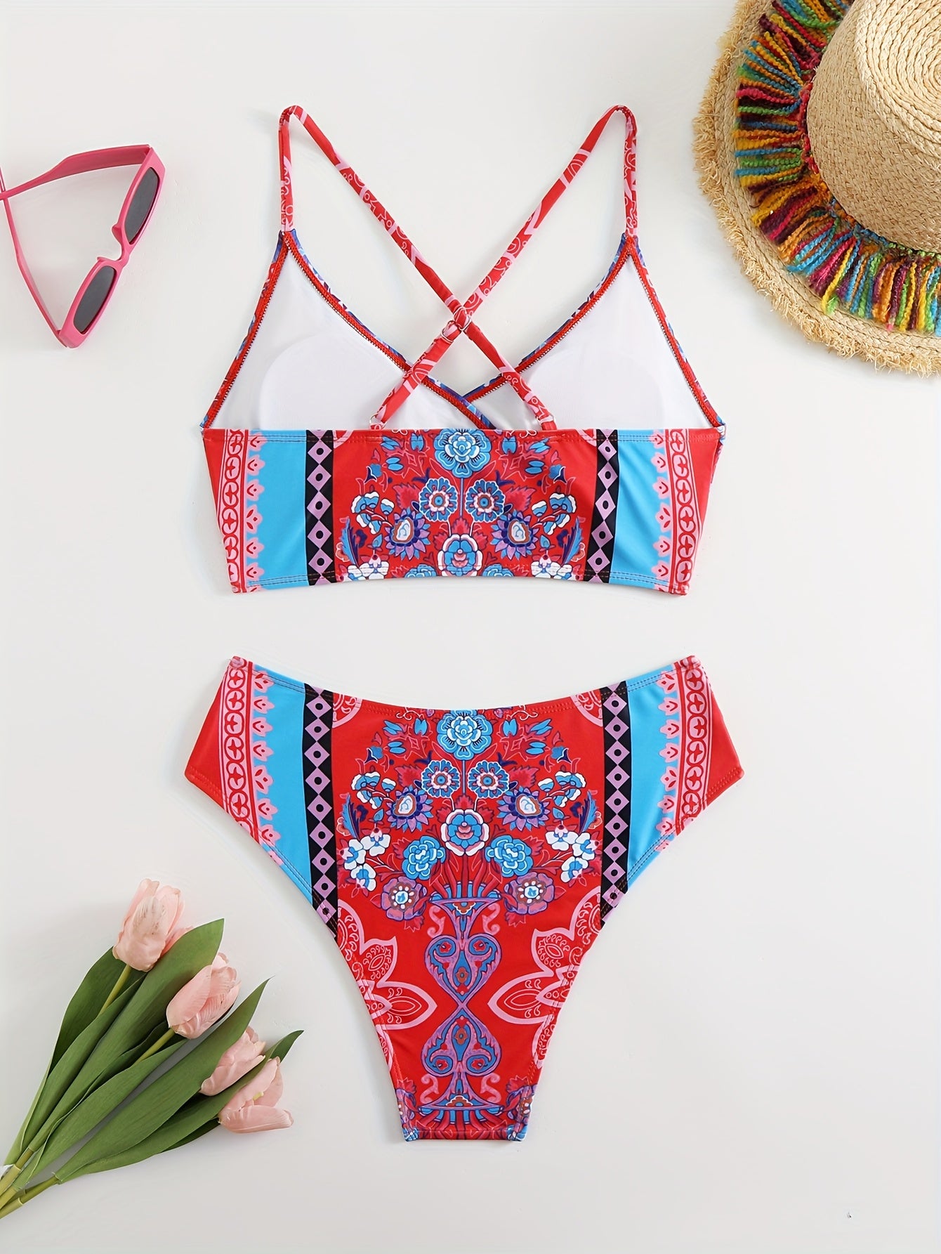 Crossbody Bikini 2pcs